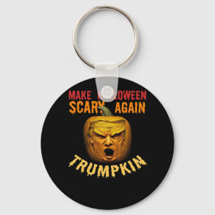 Trumpkin Make Halloween Scary Again – Funny Donald Key Ring