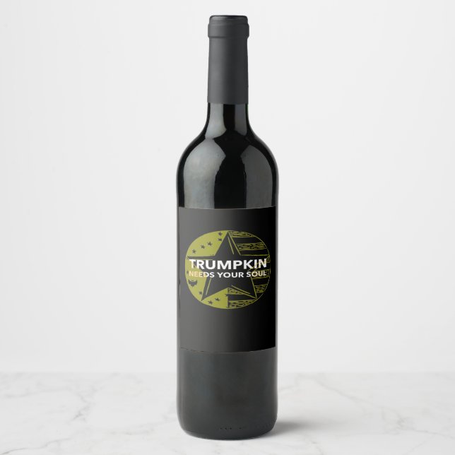 Trumpkin Needs Your Wine Label (Front)