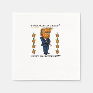 Trumpkin Or Treat Classic Napkin