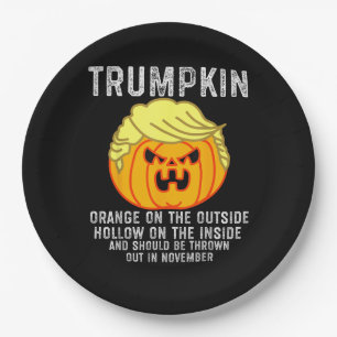 Trumpkin Outside The Inside Paper Plate