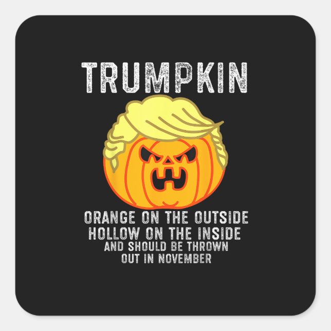 Trumpkin Outside  The Inside Square Sticker (Front)