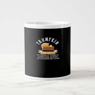 Trumpkin Pie Make Thanksgiving Great Again Gift Me Large Coffee Mug
