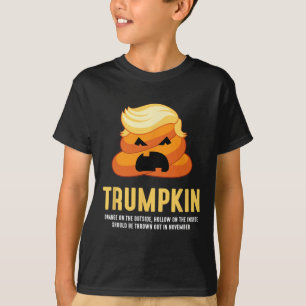 Trumpkin Poop Funny Anti-trump Halloween T-Shirt