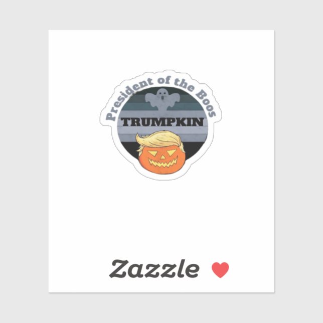 Trumpkin, President Of The Boos Halloween (Sheet)