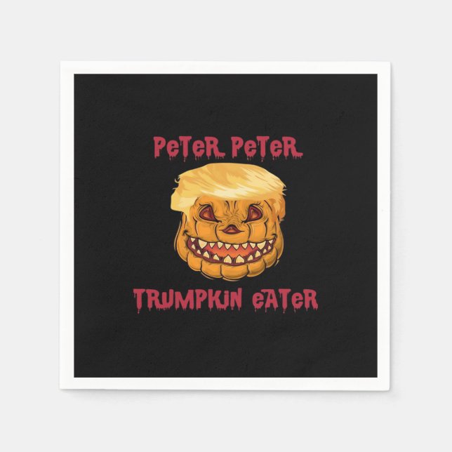 Trumpkin Pumpkin Eater Classic Napkin (Front)
