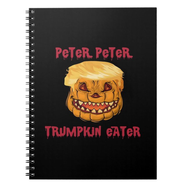 Trumpkin Pumpkin Eater Classic Notebook (Front)