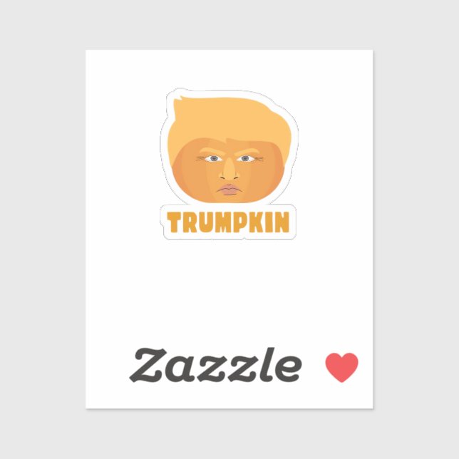 Trumpkin Pumpkin Funny Halloween Design Classic (Sheet)