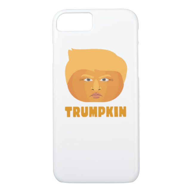 Trumpkin Pumpkin Funny Halloween Design Classic Case-Mate iPhone Case (Back)