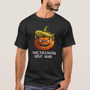Trumpkin Pumpkin Funny Halloween Election Design T-Shirt