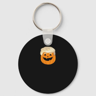 Trumpkin Pumpkin Halloween Classic Key Ring