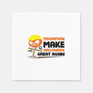 Trumpkin Pumpkin Halloween Classic Napkin