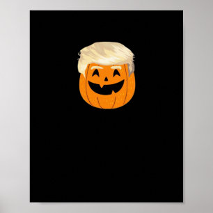 Trumpkin Pumpkin Halloween Classic Poster
