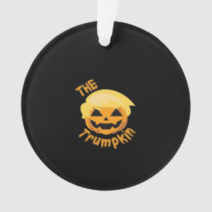 Trumpkin Pumpkin Halloween Design – Sloth Costume Ornament