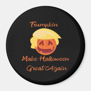Trumpkin Pumpkin Halloween Design – Spooky Basic S Magnet