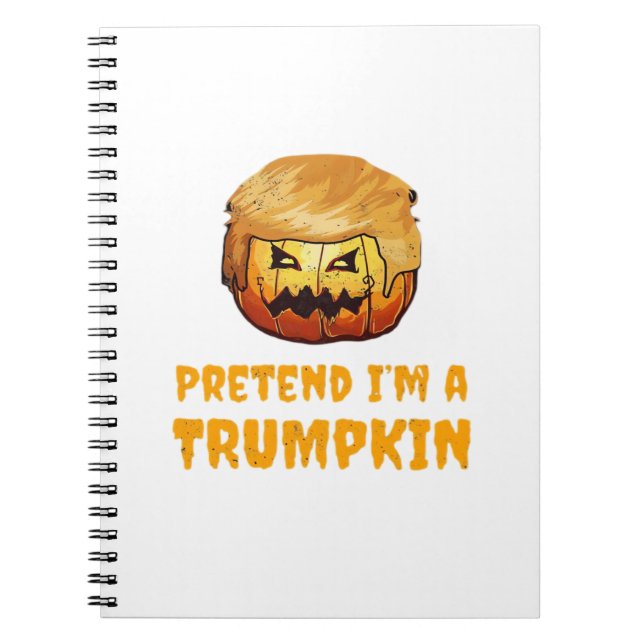 Trumpkin Pumpkin Notebook (Front)
