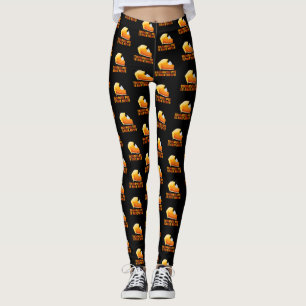 Trumpkin Pumpkin Pie Funny Thanksgiving Leggings