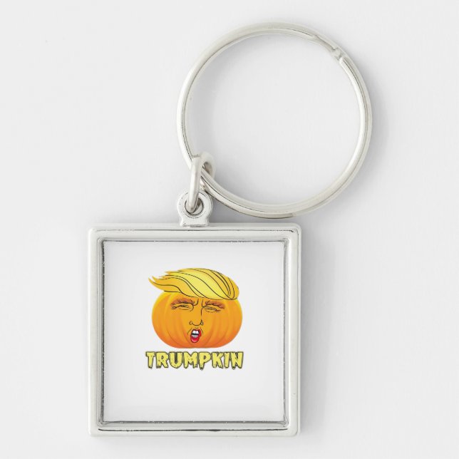 Trumpkin – Scary Good Pumpkin  Key Ring (Front)