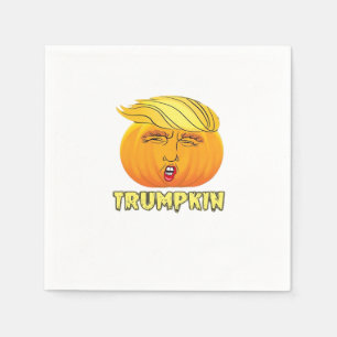 Trumpkin – Scary Good Pumpkin  Napkin