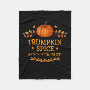 Trumpkin Sce And Everything Ice Fall Autumn Hallow Fleece Blanket