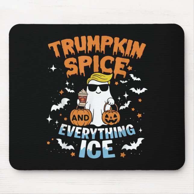 Trumpkin Sce And Everything Ice Fall Autumn Hallow Mouse Mat (Front)