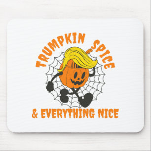Trumpkin Spice And Everything Nice, Halloween Trum Mouse Mat