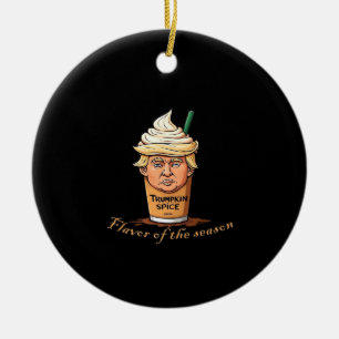 Trumpkin Spice Classic Ceramic Tree Decoration