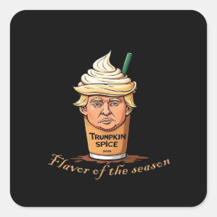 Trumpkin Spice Classic Square Sticker