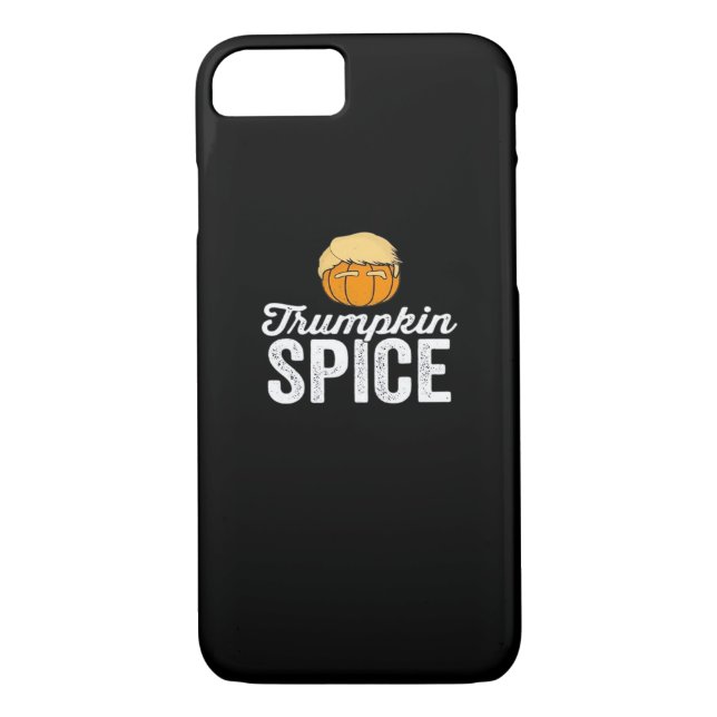 Trumpkin Spice Funny Political Halloween Joke Case-Mate iPhone Case (Back)