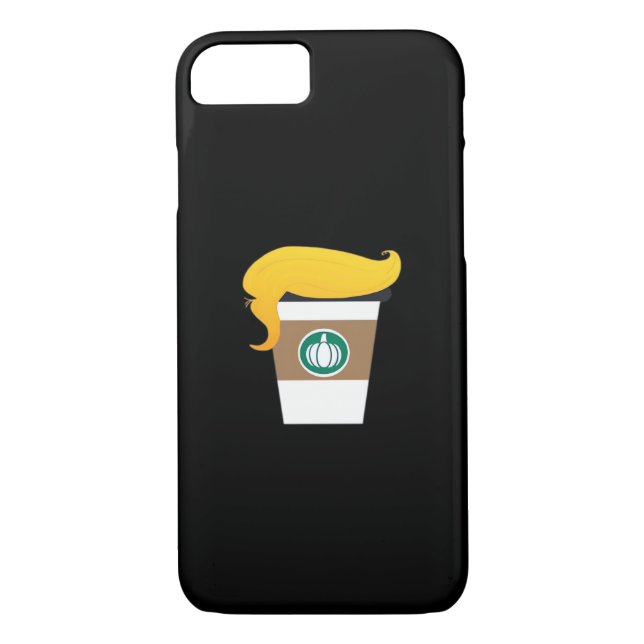 Trumpkin Spice Latte Funny Donald Joke Pumpkin Spi Case-Mate iPhone Case (Back)