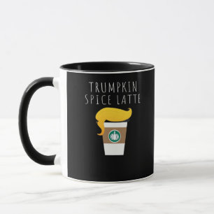 Trumpkin Spice Latte Funny Donald Joke Pumpkin Spi Mug