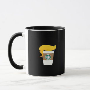 Trumpkin Spice Latte Funny Donald Joke Pumpkin Spi Mug