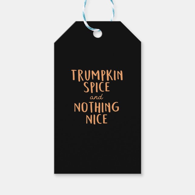 Trumpkin Spice  Nice  Gift Tags (Front)
