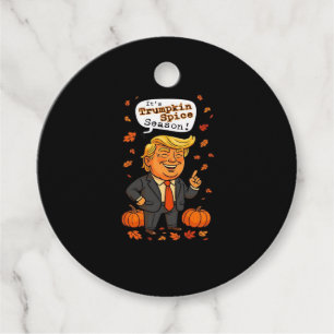Trumpkin Spice Season Classic Favour Tags