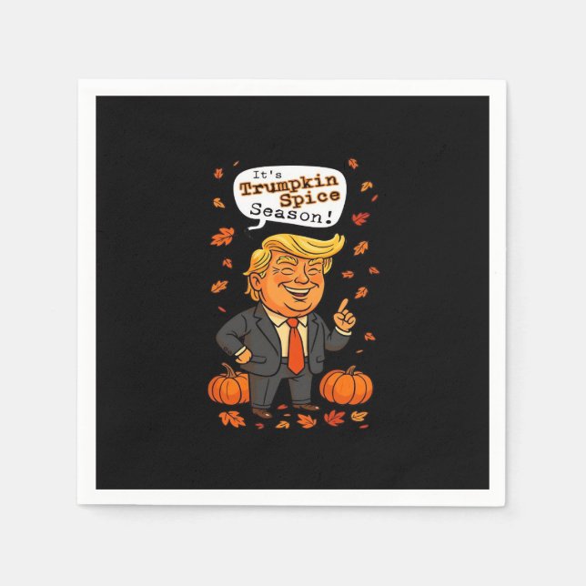 Trumpkin Spice Season Classic Napkin (Front)