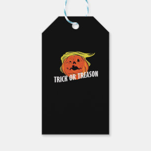 Trumpkin - Trick Or Treason Halloween Gift Tags