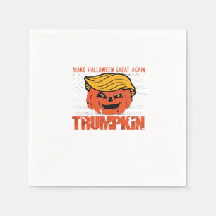 Trumpkin Usa Make Halloween Great Again Funny Napkin