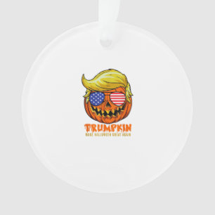 Trumpkin Usa Make Halloween Great Again Funny Ornament