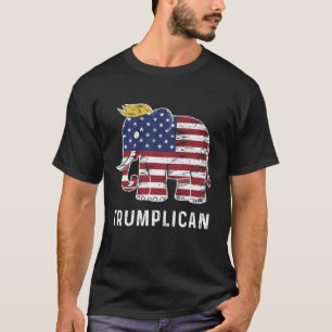 Trumplican Funny President Trump 2024 Political Re T-Shirt