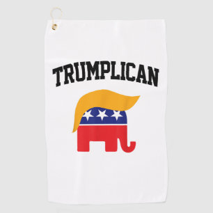 Trumplican Trump Supporters Golf Towel