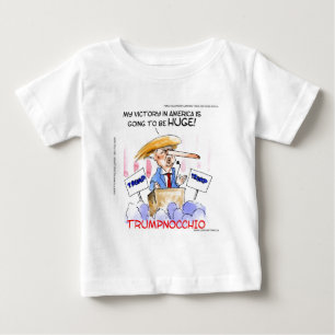Trumpnocchio Funny Donald Trump Items Baby T-Shirt