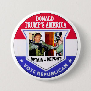 Trump's America 7.5 Cm Round Badge