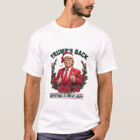 Trump's Back Christmas Is Great Again Santa