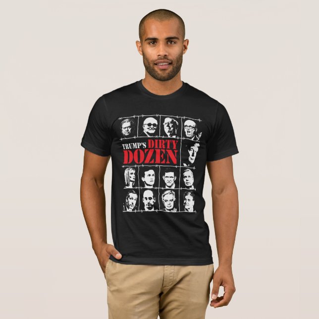 Trump's Dirty Dozen T-Shirt (Front Full)
