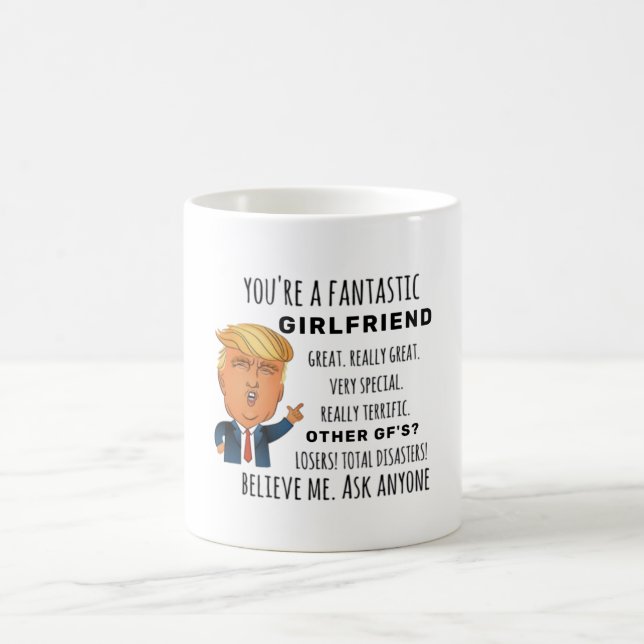Trumps Girlfriend funny birthday gift Coffee Mug (Center)