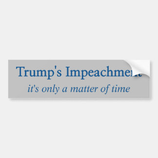 Trump's Impeachment Bumper Sticker