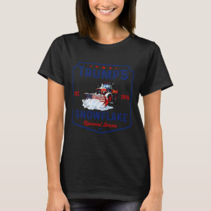 Trump's Snowflake Removal Service Funny Trump 2024 T-Shirt