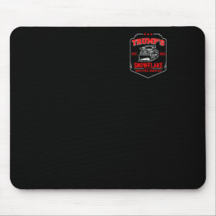 Trump's Snowflake Removal Service Funny Trump 2025 Mouse Mat
