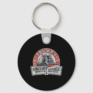 Trumps Snowflake Removal Service Funny Trump  Key Ring