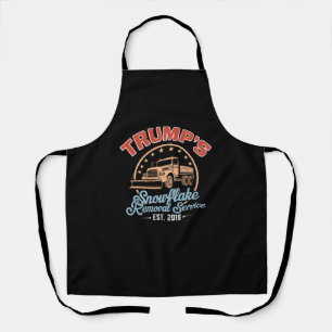 Trump's Snowflake Removal Service Trump 2024  Apron