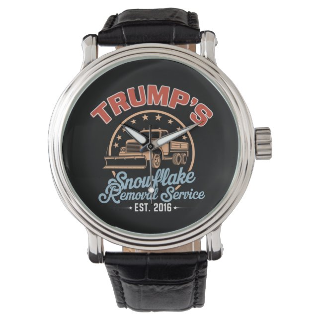 Trump's Snowflake Removal Service Trump 2024  Watch (Front)